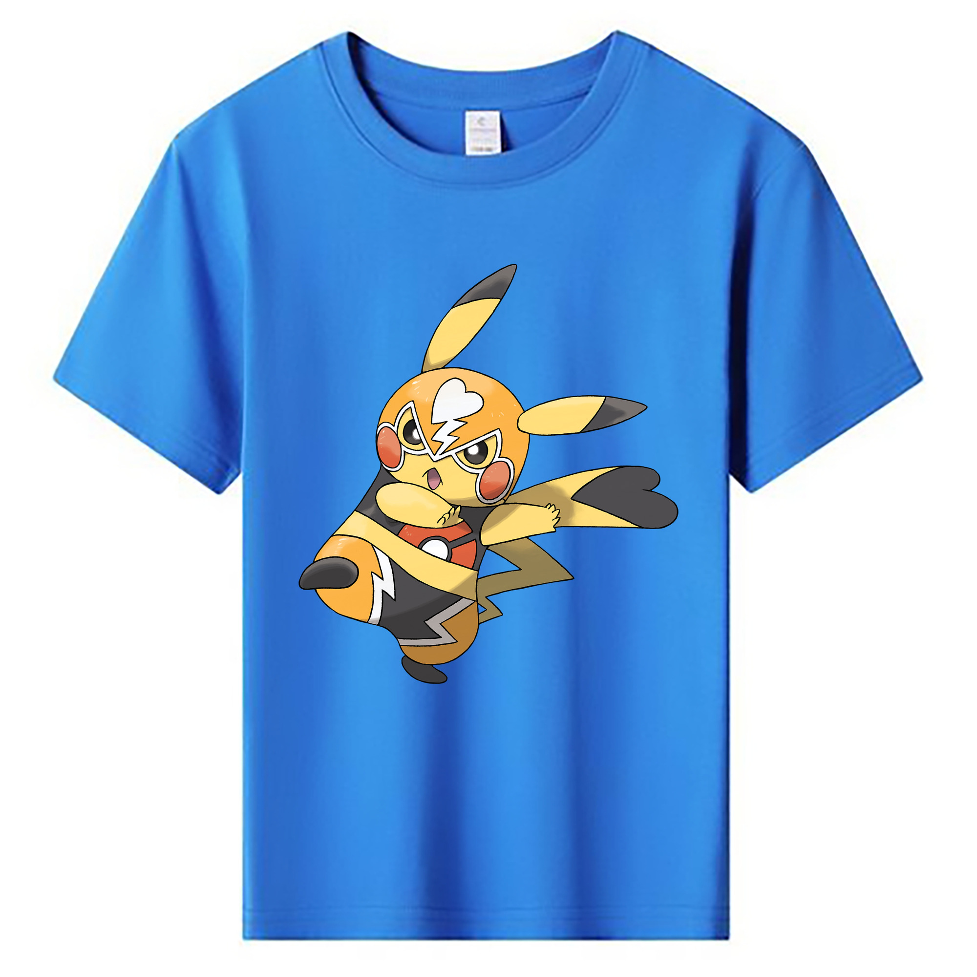 （画像用） ポケットモンスター Pokémon 綿100％キッズTシャツ（フロントプリント）